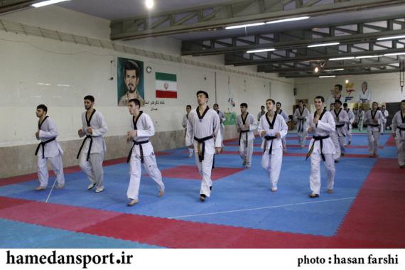 اردوی تیم ملی تکواندو نیروهای مسلح در همدان به روایت تصویر 