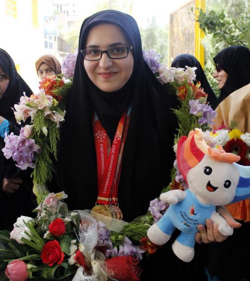 استقبال تیرانداز همدانی 