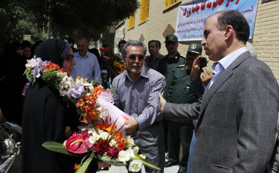 استقبال تیرانداز همدانی 
