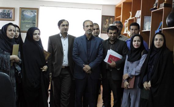 ورزشی نویسان همدانی تقدیر شدند