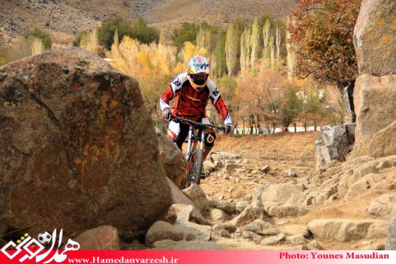 رقابت های دانهیل سواران غرب کشور در کوهستان های الوند