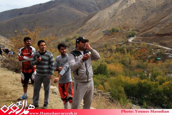 رقابت های دانهیل سواران غرب کشور در کوهستان های الوند