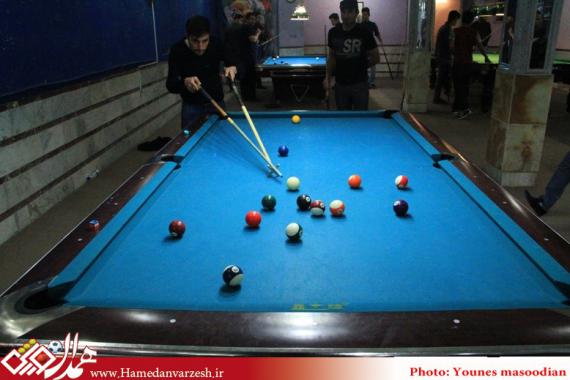 مسابقات بیلیارد قهرمانی استان همدان، در ایستگاه آخر از دریچه دوربین