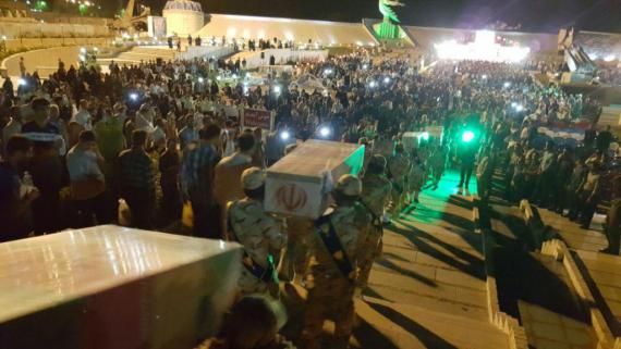 استقبال باشکوه مردم همدان از کاروان شهدا