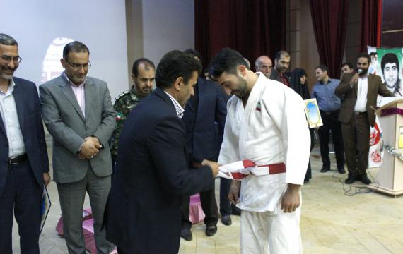 جشن قهرمانی هیات جودو شهرستان بهار همراه با بدرقه ملی پوشان به مسابقات جهانی 