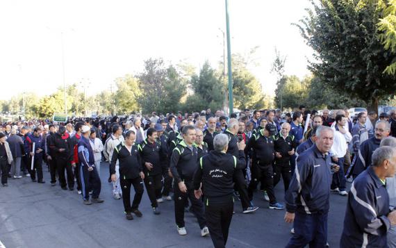 ورزش صبحگاهی کشور در استان همدان 