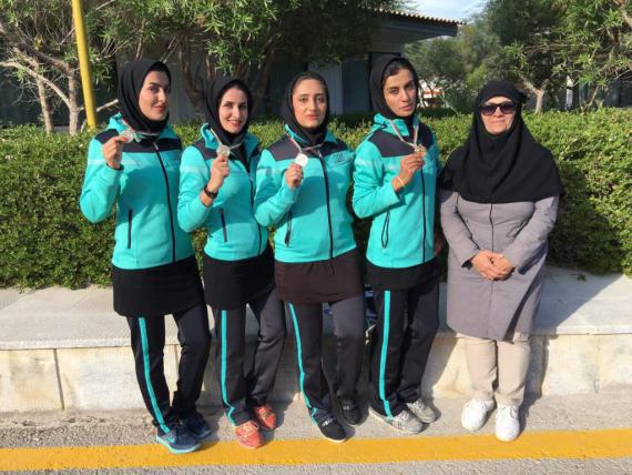 درخشش بانوی همدانی دررقابت های قهرمانی کشورنجات غریق در جزیره کیش 