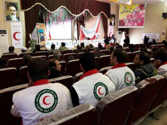 یادواره شهدای امدادگراستان در شهرستان ملایر/ گزارش تصویری 