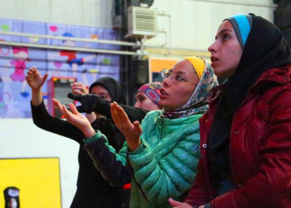 گزارش تصویری مسابقات سنگنوردی جام فجردختران 