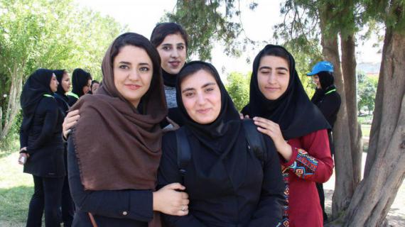 بازدید فرهنگی دانشجویان دخترالمپیاد ورزشی از مناطق گردشگری همدان 