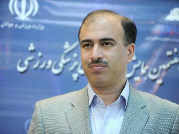 رشید حیدری مقدم رئیس هیئت پزشکی ورزشی همدان