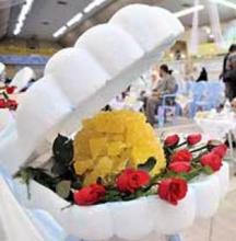 برگزاری جشن عقد زوج‌های جوان همدان کنار شهدای گمنام  