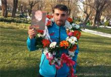 افتخار کسب سهمیه المپیک را به شهدای مدافع حرم تقدیم می کنم 
