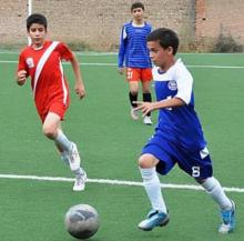 نمایش فوق العاده باشگاه هدف کبودراهنگ در مسابقات فوتبال زیر 12 سال استان