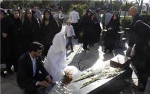 آغاز زندگی مشترک یک زوج همدانی در کنار مزار سردار رشید اسلام "شهید همدانی"