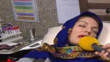 مهناز افشار در سی سی یو بستری شد/خبر سکته افشار تکذیب شد+ عکس
