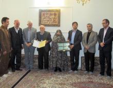 دیدار جامعه ورزش استان با خانواده شهید محمد نصیری