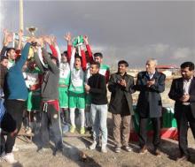 پایان کار هیجدهمین دوره مسابقات فوتبال جام نوروز در روستای قهوردعلیا 