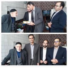 دیدار و تجلیل از پیشکسوت باستانی پهلوان موسی قیاسی