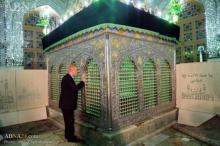 برگزاری جشن میلاد امام جواد(ع) در حرم فرزندشان در شهر قم