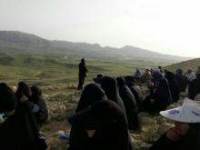 صعود ارتفاعات بازی دراز توسط ورزشکاران همدانی 