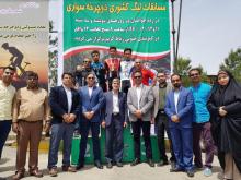 درخشش رکابزن همدانی در اولین مسابقات لیگ کورسی سال 