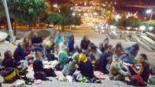  وضعیت نابه سامان حجاب در گروه های کوهنوردی همدان +عکس