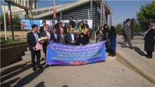  مراسم استقبال از بانوان افتخار آفرین استان در رقابتهای لیگ رباتیک فیرا