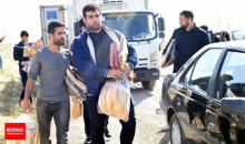 حضور کشتی گیران تیم ملی در مناطق زلزله زده