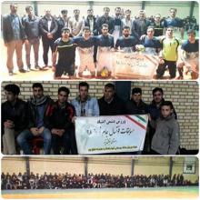 پایان مسابقات فوتسال جام نوروز 98 در روستای قباق تپه کبودراهنگ 