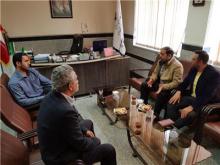 دیدار رئیس اداره ورزش و جوانان مریانج با رئیس هیئت کاراته استان 