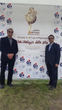 حضور رییس و دبیر هیئت گلف همدان در مسابقات جام گلف دیپلمات ها 