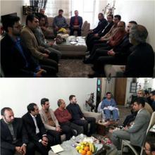 عیادت مدیرکل ورزش و جوانان از میثم هندی قهرمان و ملی پوش بوکس استان