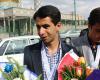 استقبال پرشور خانواده ورزش  از دونده نابینای همدانی 