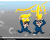 کاریکاتور/ سر بی مایه و کلاه برای سپرده گذاران!