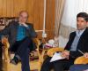 دیدار مدیرکل ورزش و جوانان استان با فرماندار همدان 