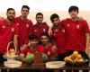شب یلدای بازیکنان تیم ملی در اردوی قطر