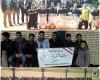 پایان مسابقات فوتسال جام نوروز 98 در روستای قباق تپه کبودراهنگ 